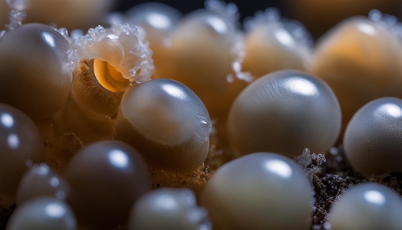Nassarius snail eggs