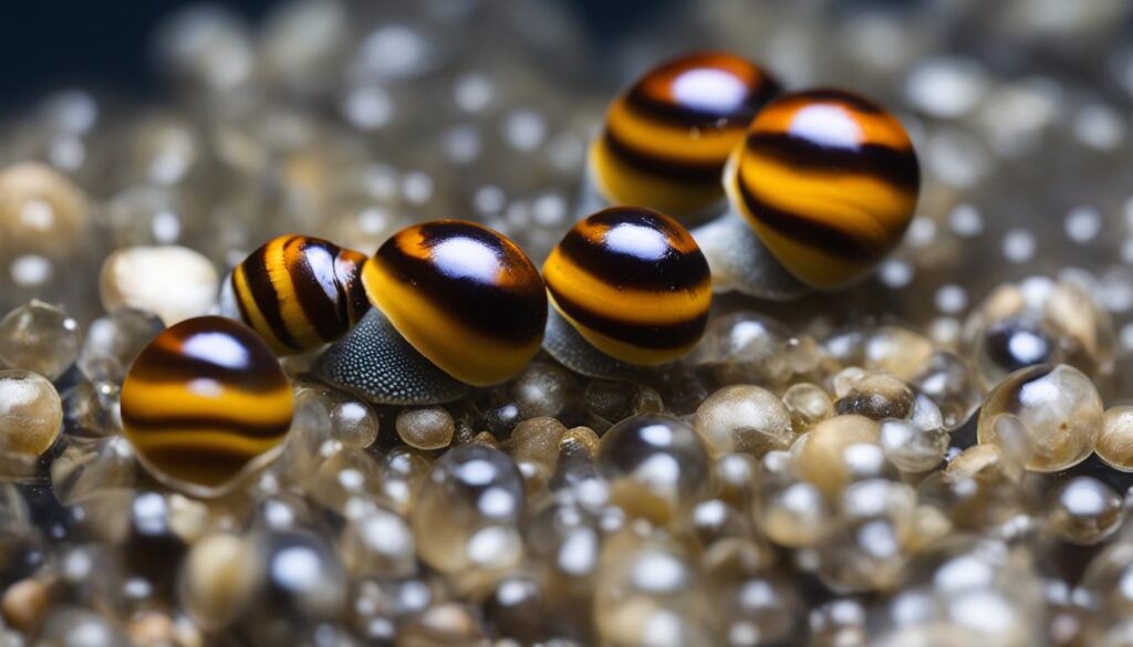 Optimal water conditions for Nassarius snail eggs