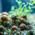 nano aquarium snails in small tank